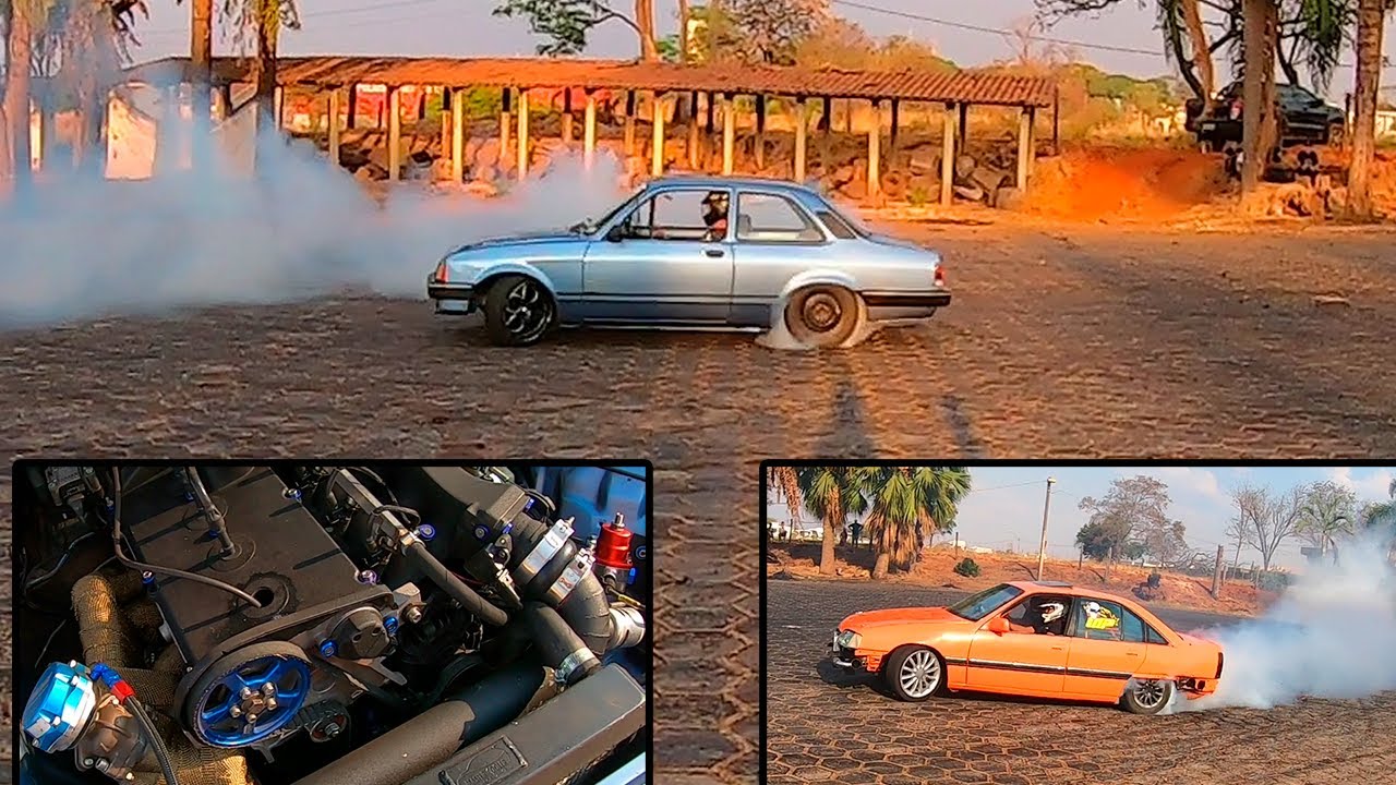 CHEVETTE 20V TURBO E OMEGA TURBO 700 CV DESTRUINDO TUDO NO KAKARECO