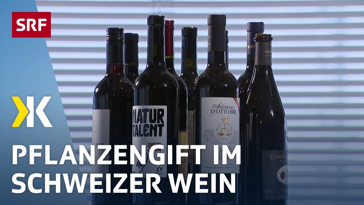 Weine im Test: Pestizid-Cocktails im Schweizer Wein | 2020 | Kassensturz | SRF