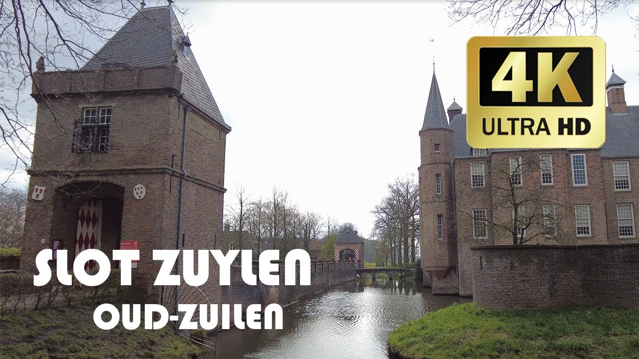 замок Зуйлен, Уд-Зуилен || Весна 2021 года || 4K