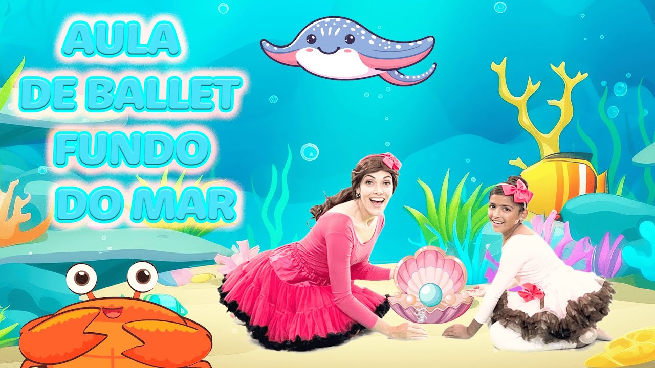 Aula de ballet infantil | FUNDO DO MAR | Posi&ccedil;&otilde;es dos p&eacute;s