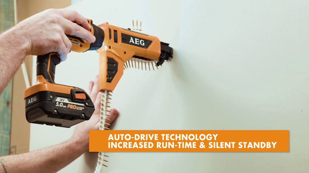 AEG 18V Brushless Collated Screwdriver