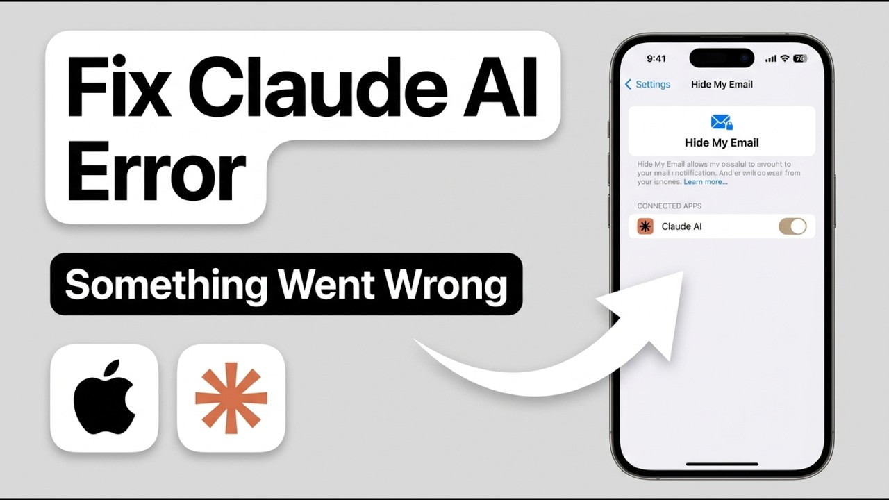 Как исправить ошибку &laquo;Something Went Wrong&raquo; в Claude AI на iPhone (2 минуты)
