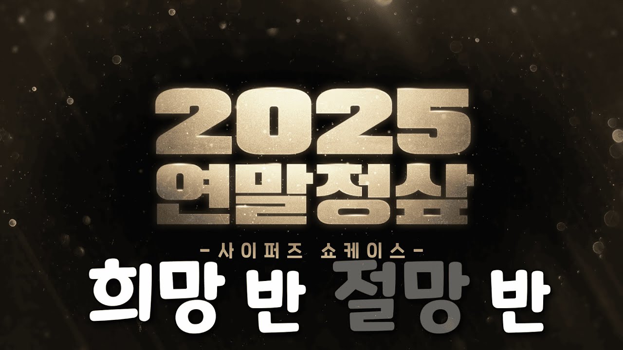 사이퍼즈 2025 연말정샆 후기 - 희망과 절망이 섞인 반반 치킨같은 느낌 + 내년에 해야 할 일