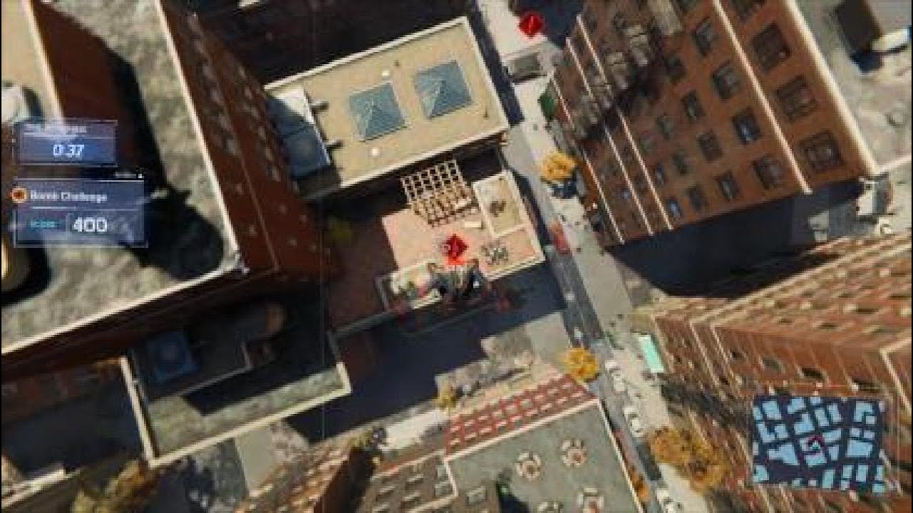 Marvel's spider man remastered Bomb challenge (Greenwich) ultimate level with hybrid suit