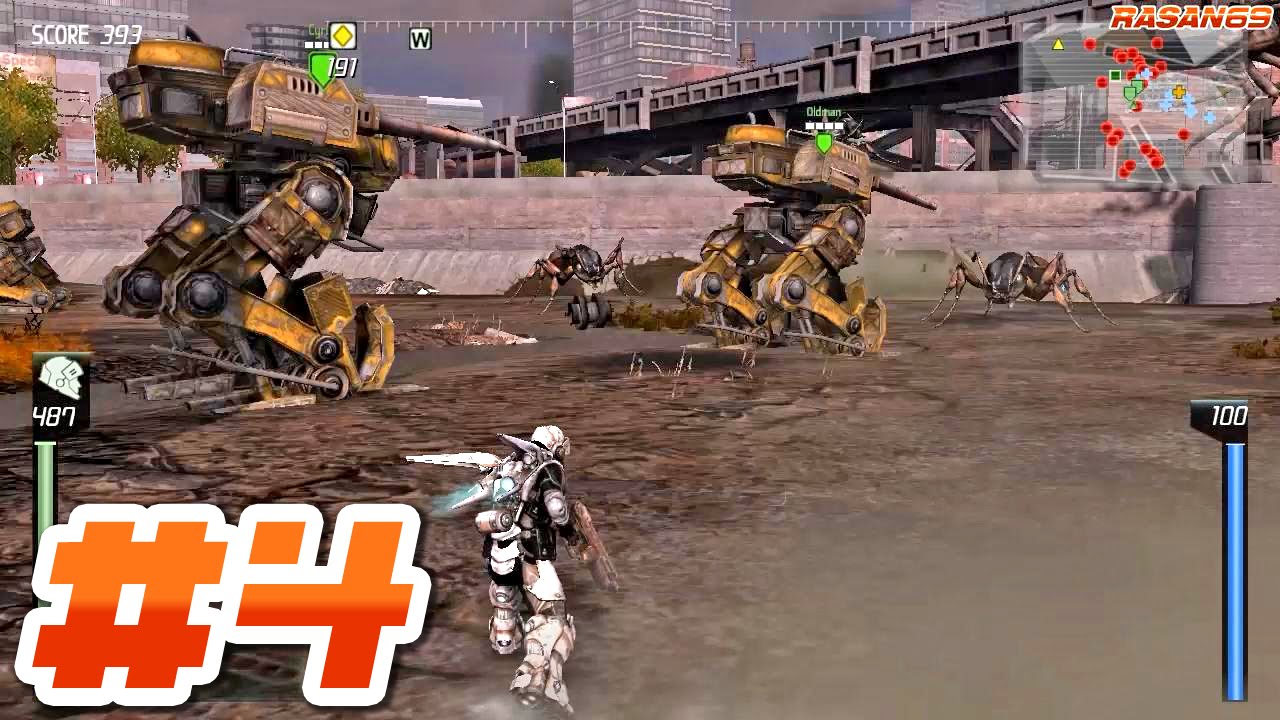 Earth Defense Force - Insect Armageddon [PC] part 4 (chapter 1 mission 4)
