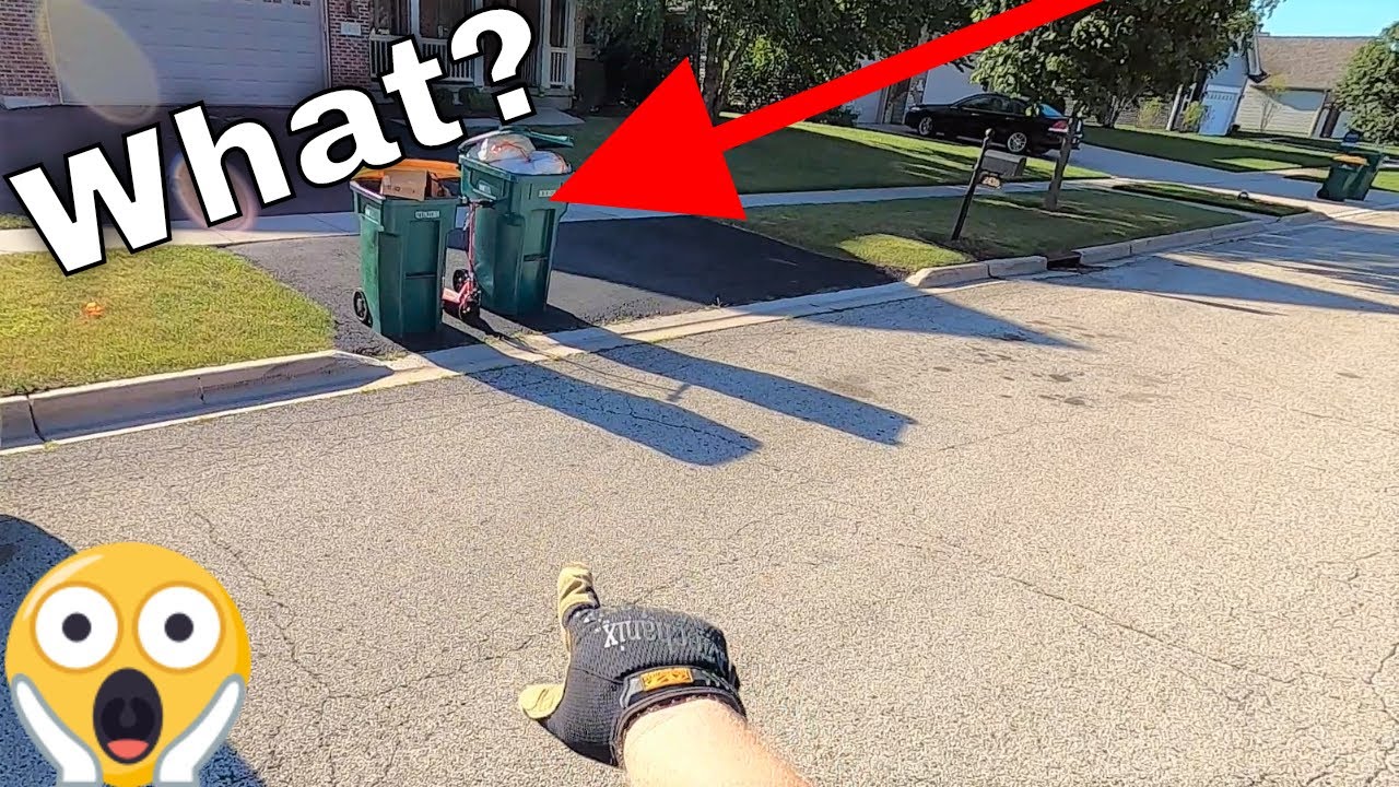 What's That Doing in the Trash? Curb Shopping Rich Neighborhoods
