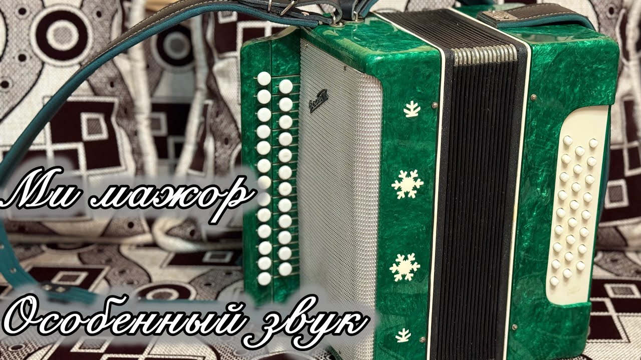 Гармонь с французским розливом Кировская Ми Мажор