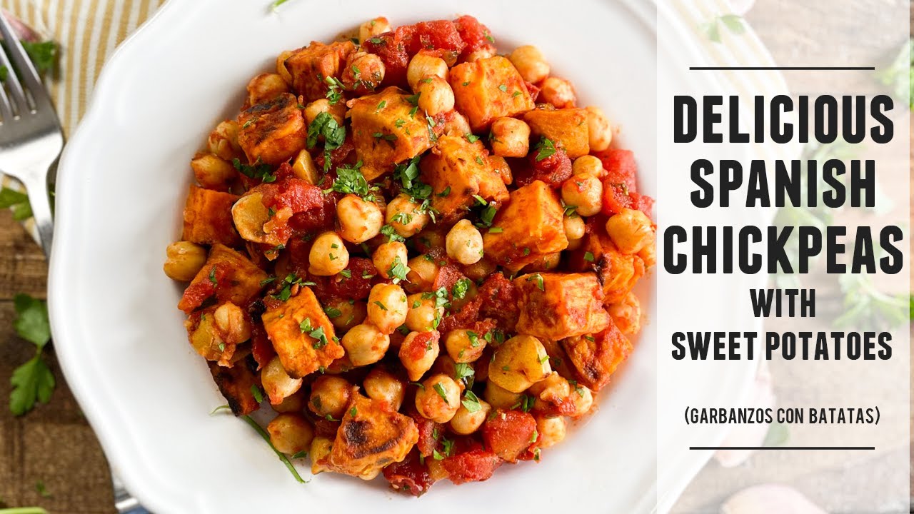 A Healthy & Delicious Spanish Chickpea Dish that´s Bursting with Flavor