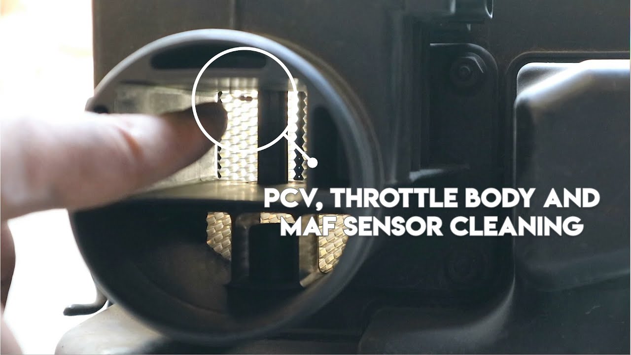 1997 Lancer | PCV, Throttle Body and MAF sensor cleaning