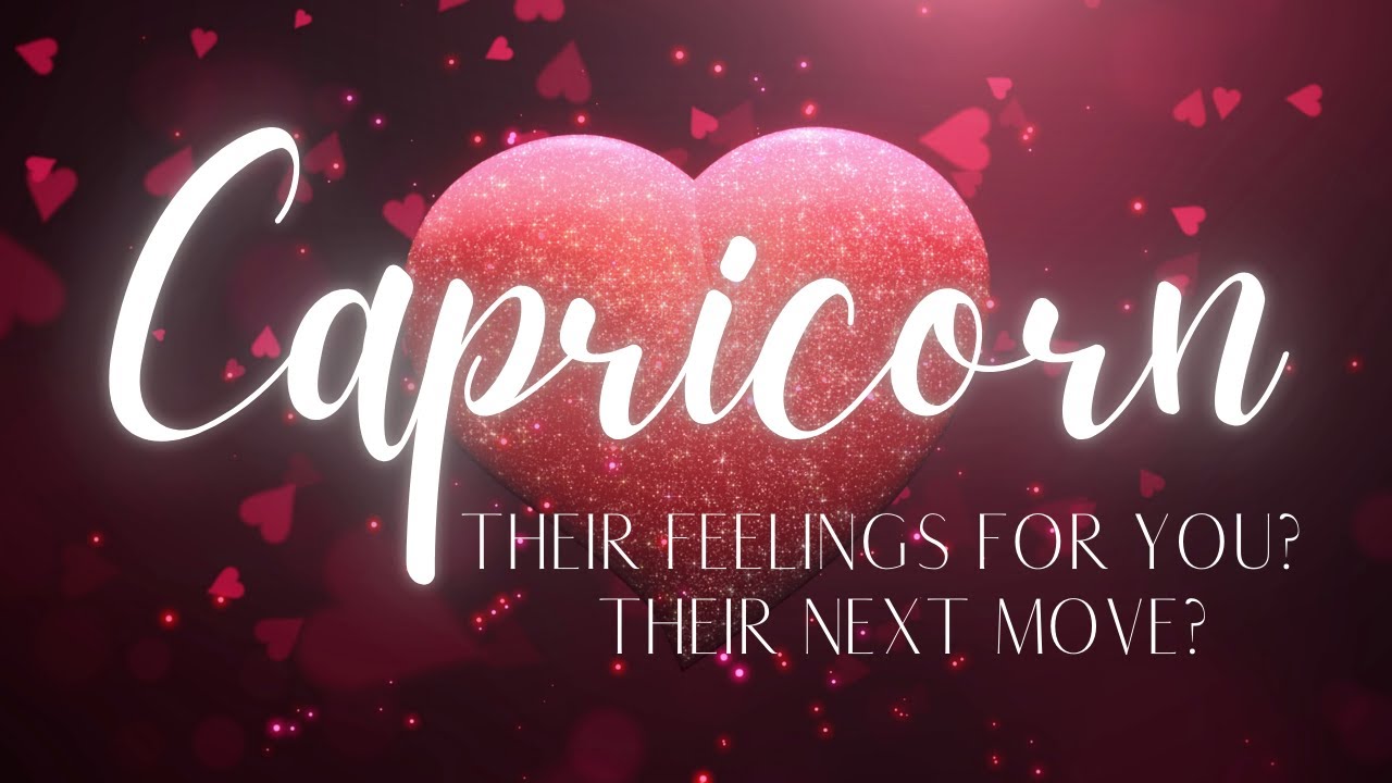 CAPRICORN LOVE TAROT- THIS IS HOW THEY REALLY FEEL, CAPRICORN!!! 💗💫