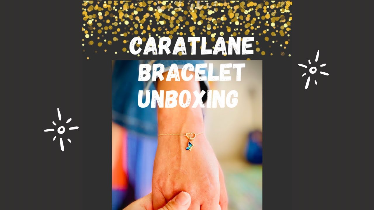 Caratlane charm bracelet unboxing