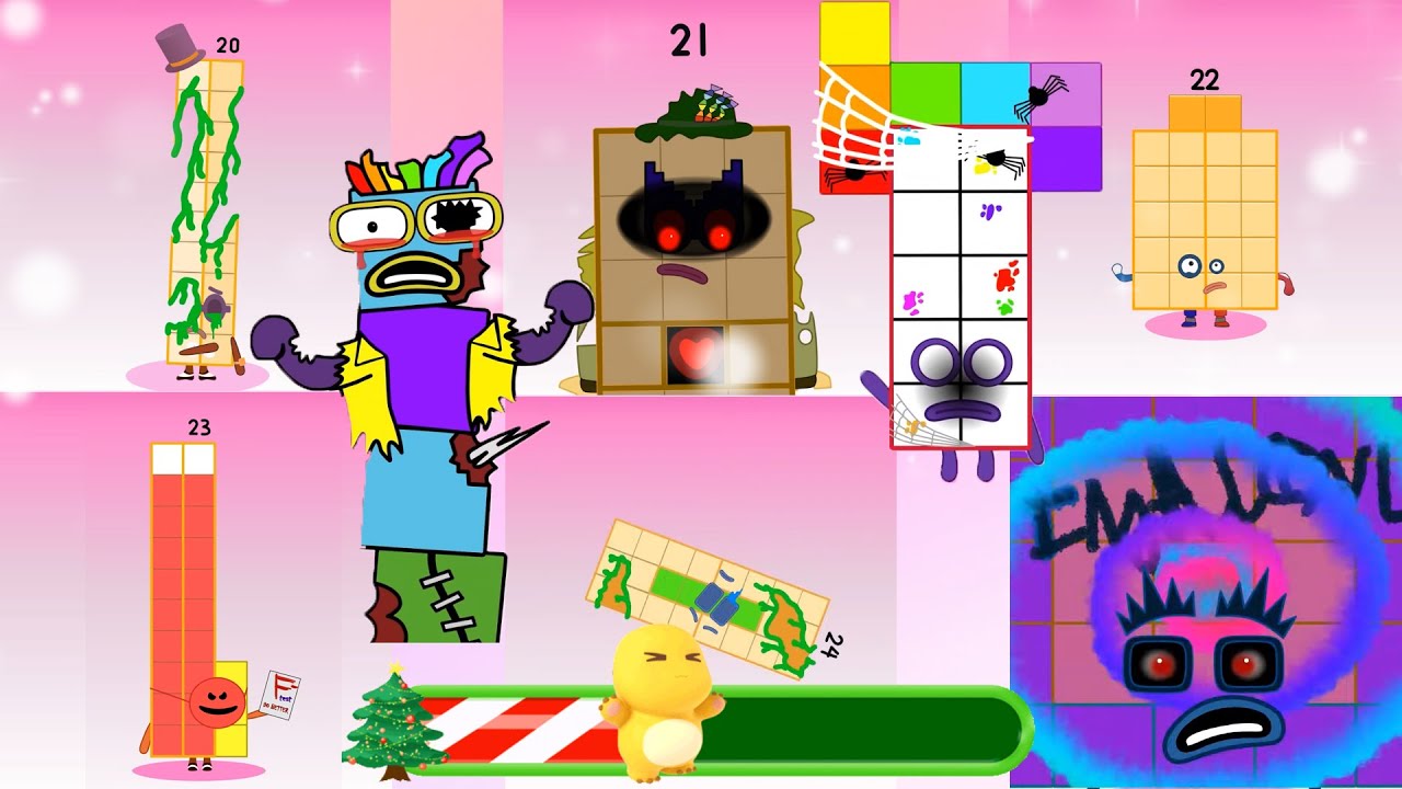 Sprunki OC Numberblocks 20-25 | Compilation Incredibox 