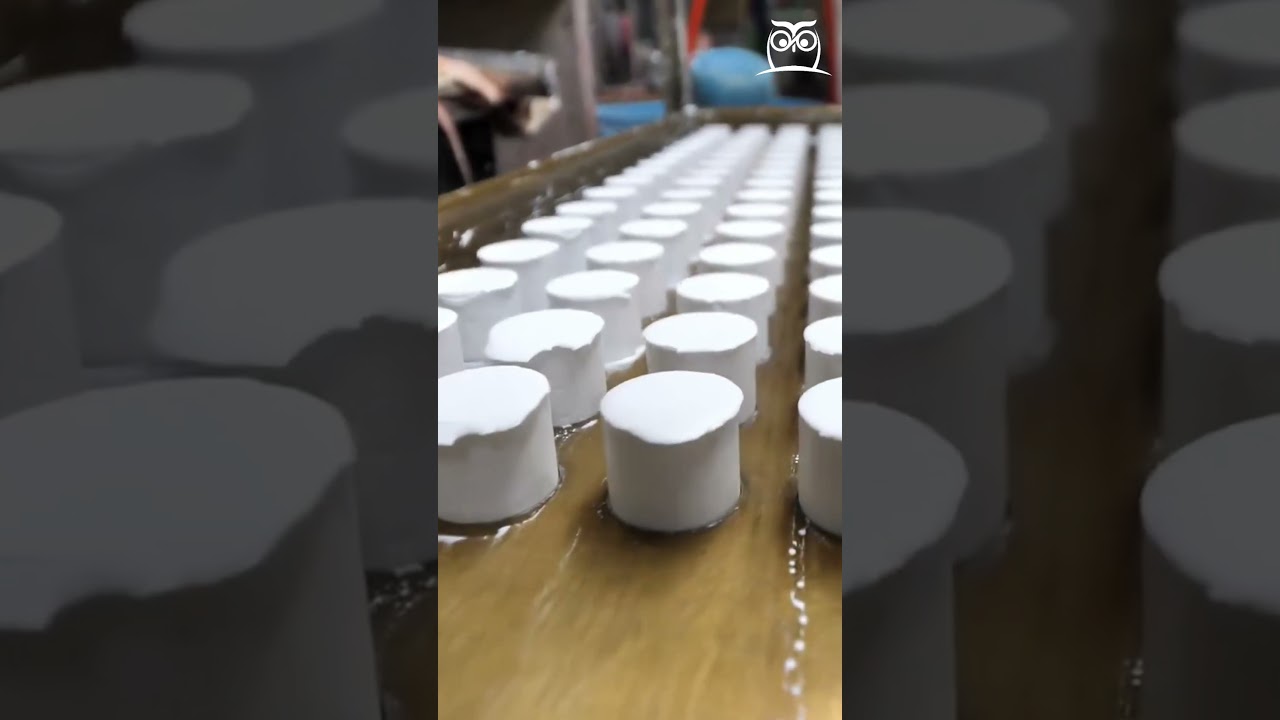 How chalk is manufactured on a large scale.#shorts #howtomake #process#factory#manufacturer