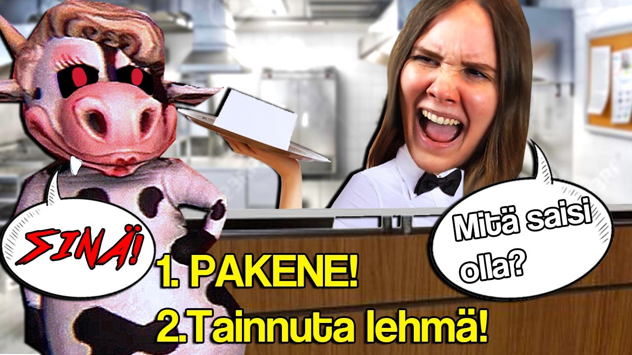 Tarjoaisitko Sinä Tälle ASIAKKAALLE Ruok-- ITSESI RUOAKSI?!