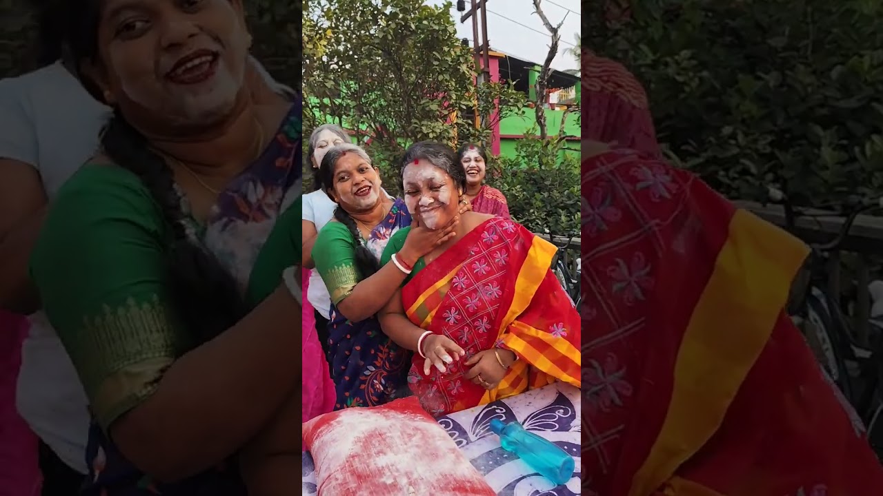 আটা মেখে ভূত হয়ে যাবো 🤣🤣🤣🤣