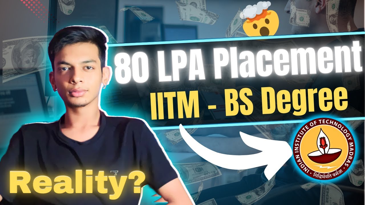 IITM BS Degree Placement | IITM Data Science Degree Reality #datascience  #iitmadras