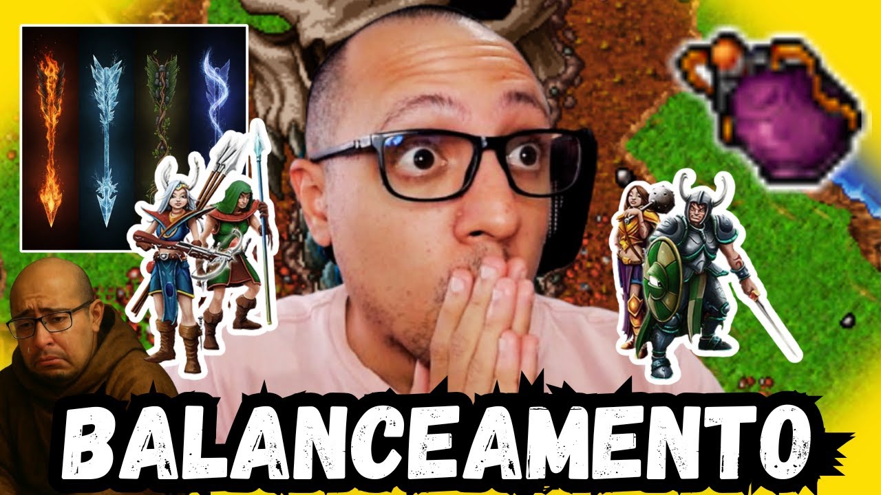 TIBIA - NOVIDADES SOBRE O BALANCEAMENTO DE TODAS AS VOCAÇÕES 🔥