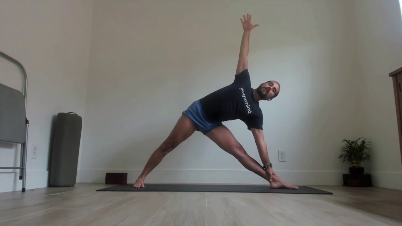 2. JW Iyengar yoga Stimulating Digestive system.