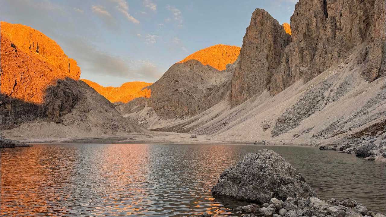 Lago Antermoia - Gruppo del Catinaccio - Val di Fassa (TN).