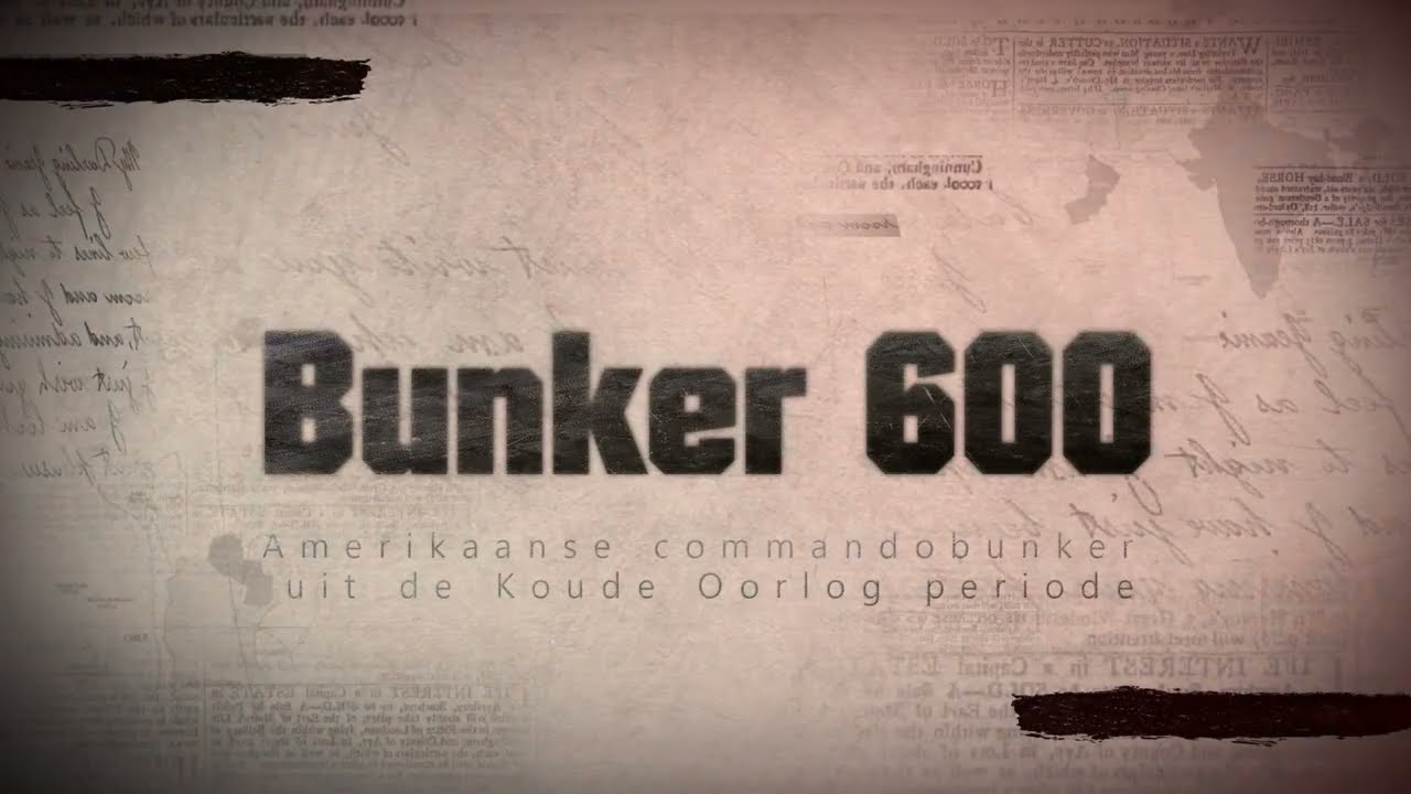 Registratie expositie Bunker 600 op de voormalige vliegbasis Soesterberg 2023