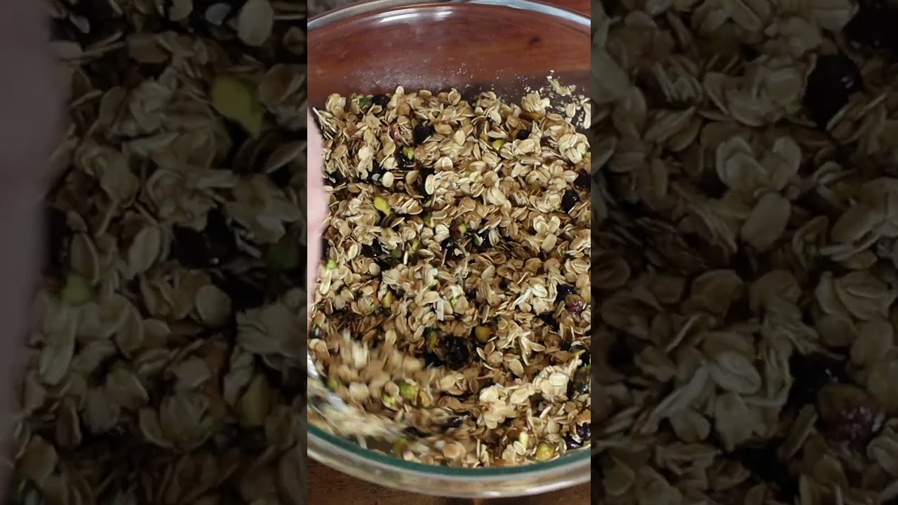 Homemade Granola Bar recipe | Nature Valley COMPETITION! | Heartway Farms #shorts