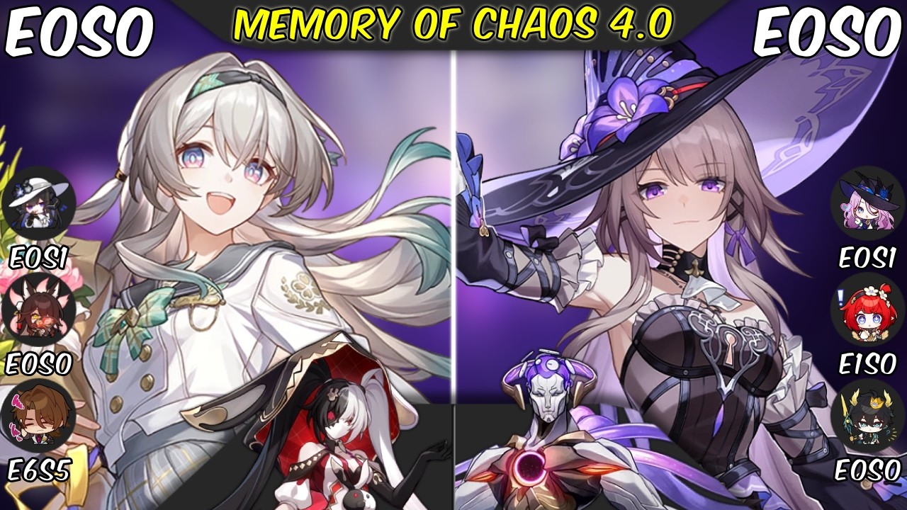 E0S0 Firefly & E0S0 The Herta // Memory of Chaos v4.0 Stage 12 (3 Stars) // Honkai: Star Rail