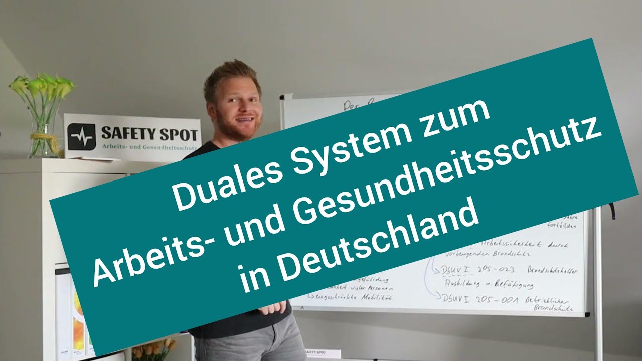 Duales Arbeitsschutzsystem in Deutschland anhand der Gesetzespyramide erklärt