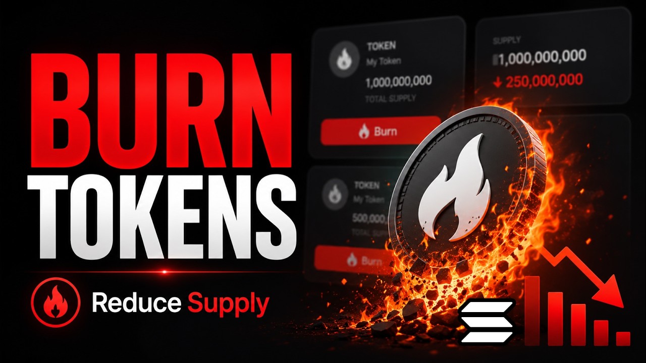 BURN TOKENS SOLANA (REDUCE MEME COIN SUPPLY PHANTOM) - EASY 2026