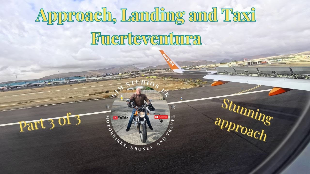 Full Approach & Landing in Fuerteventura ✈️ Touchdown + Taxi | December 2025 | Part 3