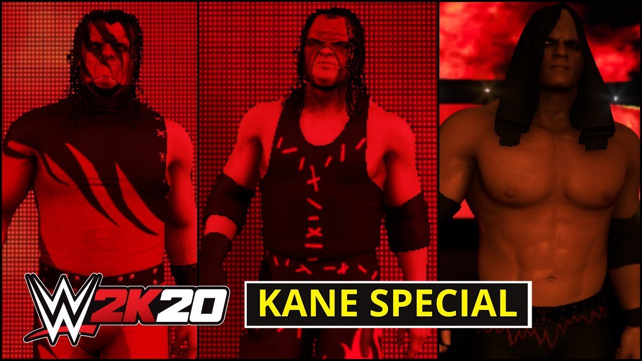 WWE 2K20 'KANE' Special Gameplay ! Fail Game LIVE 2K20 THEME GAMEPLAY |