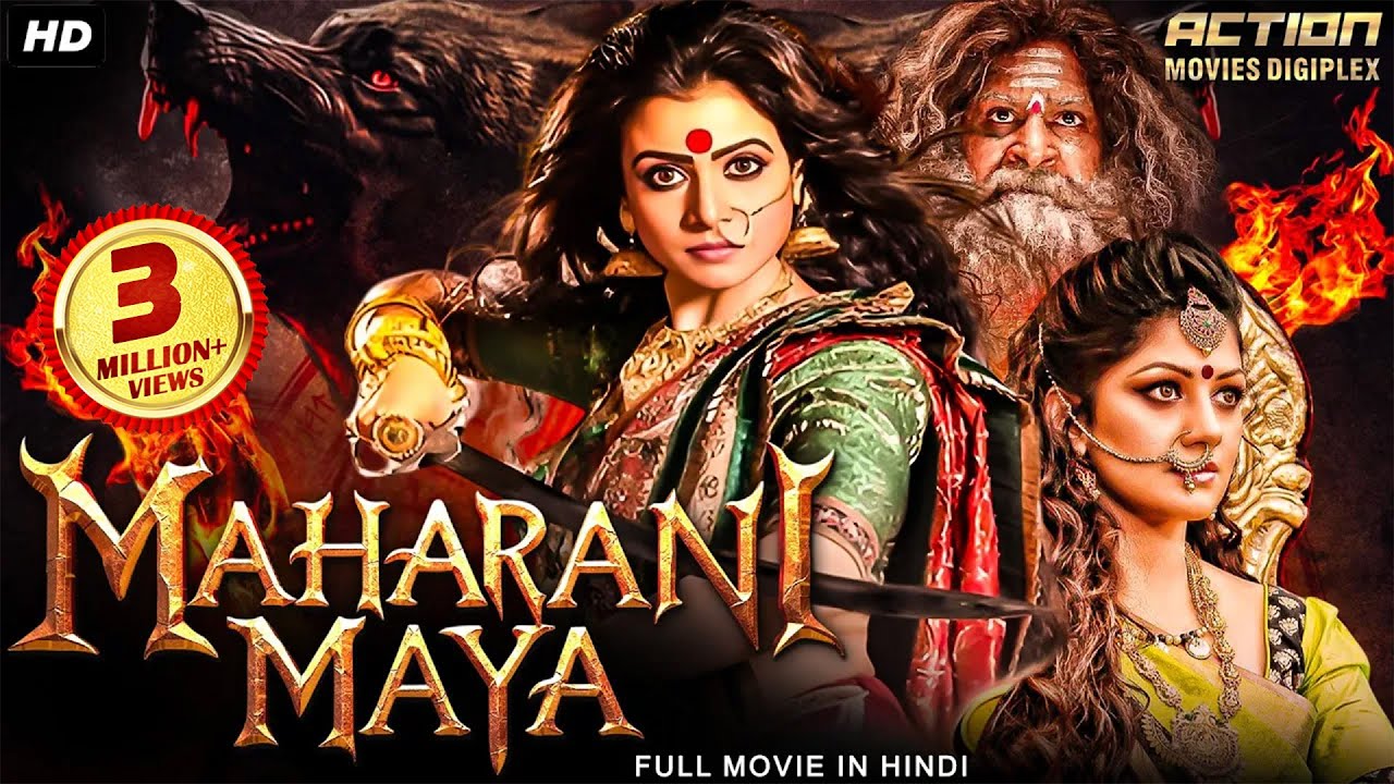 MAHARANI MAYA - Full South Horror Movie Hindi Dubbed | Radhika Kumaraswamy, Saurav L | Horror Movies