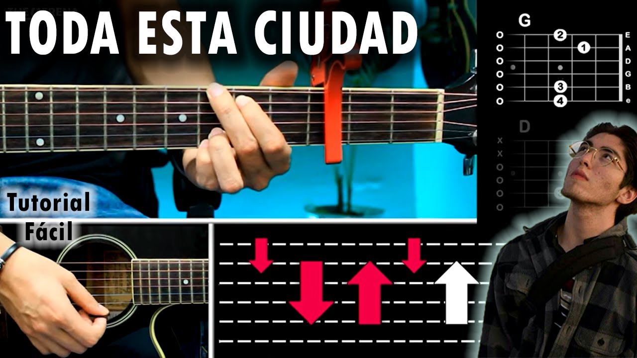 Toda Esta Ciudad - Kevin Kaarl GUITARRA Tutorial | ACORDES