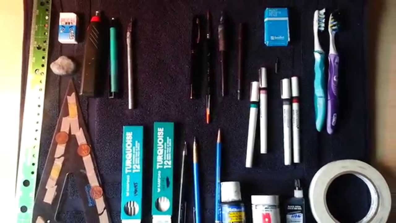 Penciling and Inking tools 101 for comics / PRO insight