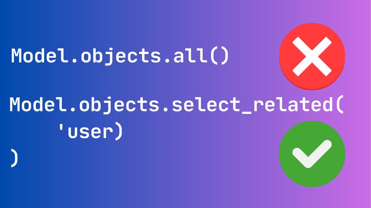 Зачем нужны select_related и prefetch_related [Upper Junior]