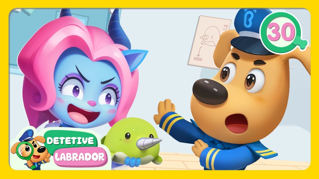 Brinquedos Grátis? Isso é Uma Armadilha! 🤖🦿 Capturar a Dra. Antel do Detetive Labrador🎬 30 Minutos 🔍