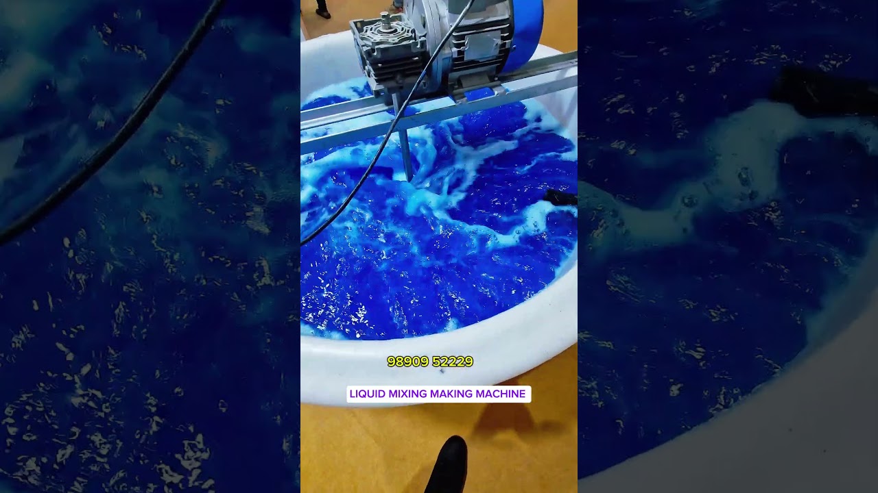 Detergent Liquid Mixing Machine | Liquid Soap Making Machine | [98909 52229]