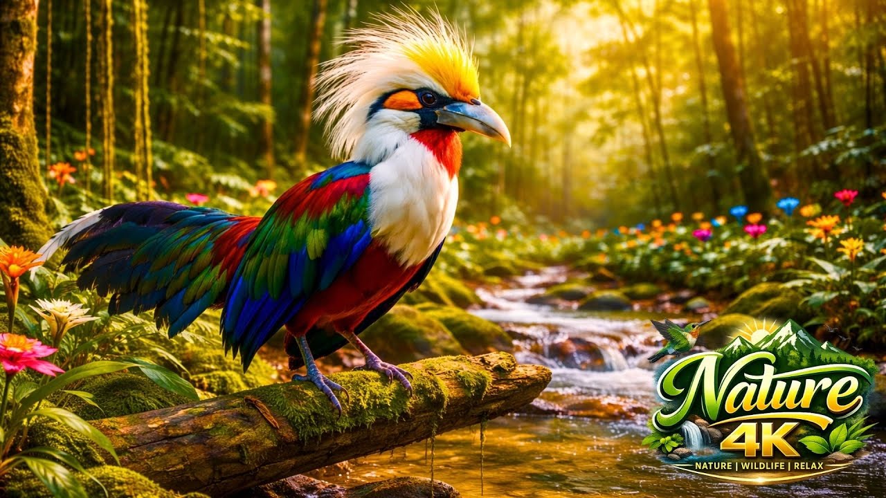Discover 100 of the World’s Most Mysterious Birds 🕊️ Magical Birdsong & Stunning Nature  4K ASMR