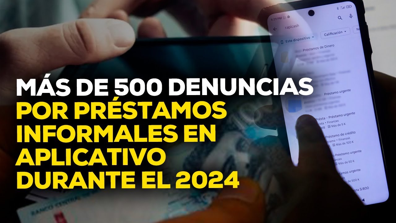 SBS registra más de 500 denuncias por préstamos informales por aplicativo 