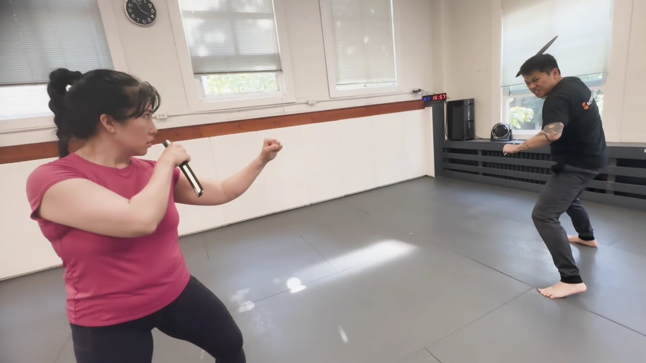Hunter vs. Zombie Fight Choreography | Zombie Action Inspired | Knife Fight Flow