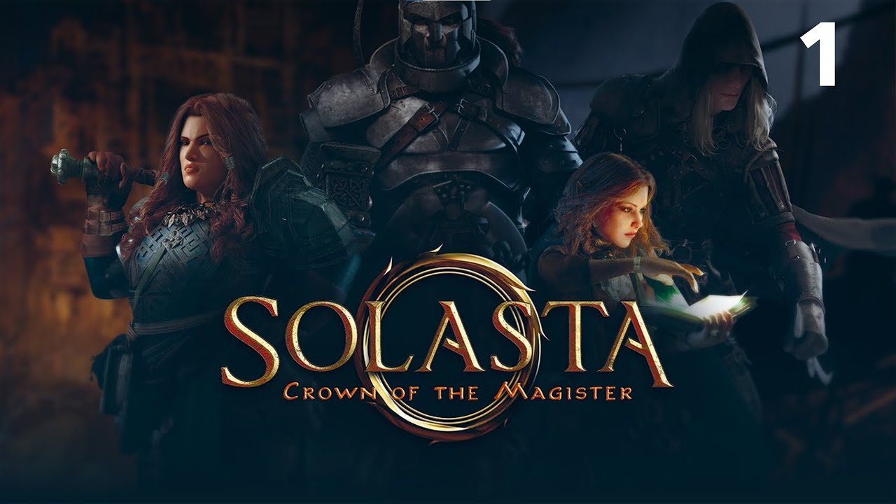 Solasta: Crown of the Magister - знакомство с игрой (1)
