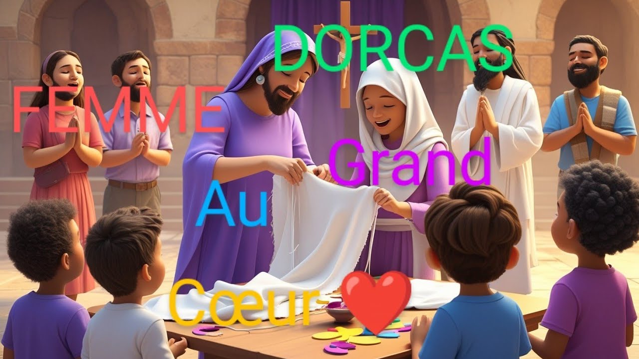 Dorcas, Femme au Grand Cœur ❤️🧵 | Chanson Chrétienne pour Enfants et familles 📖🎶