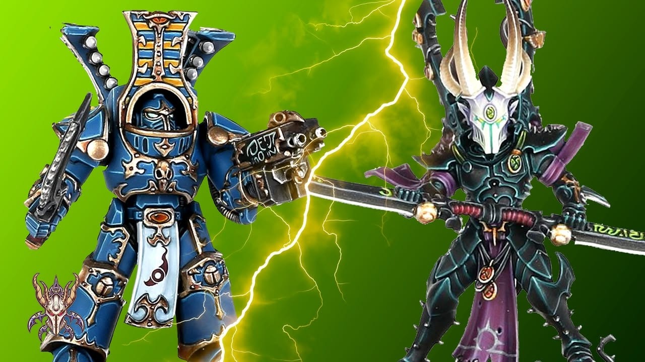 Magic, Goats and Tentacles ; NEW Thousand Sons vs Drukhari Warhammer 40k Battle Report | Skaredcast