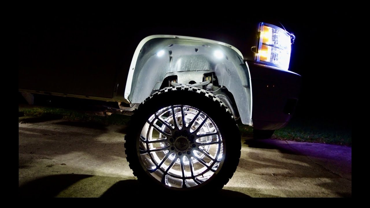 How to Install Wheel Lights On a Chevy Silverado
