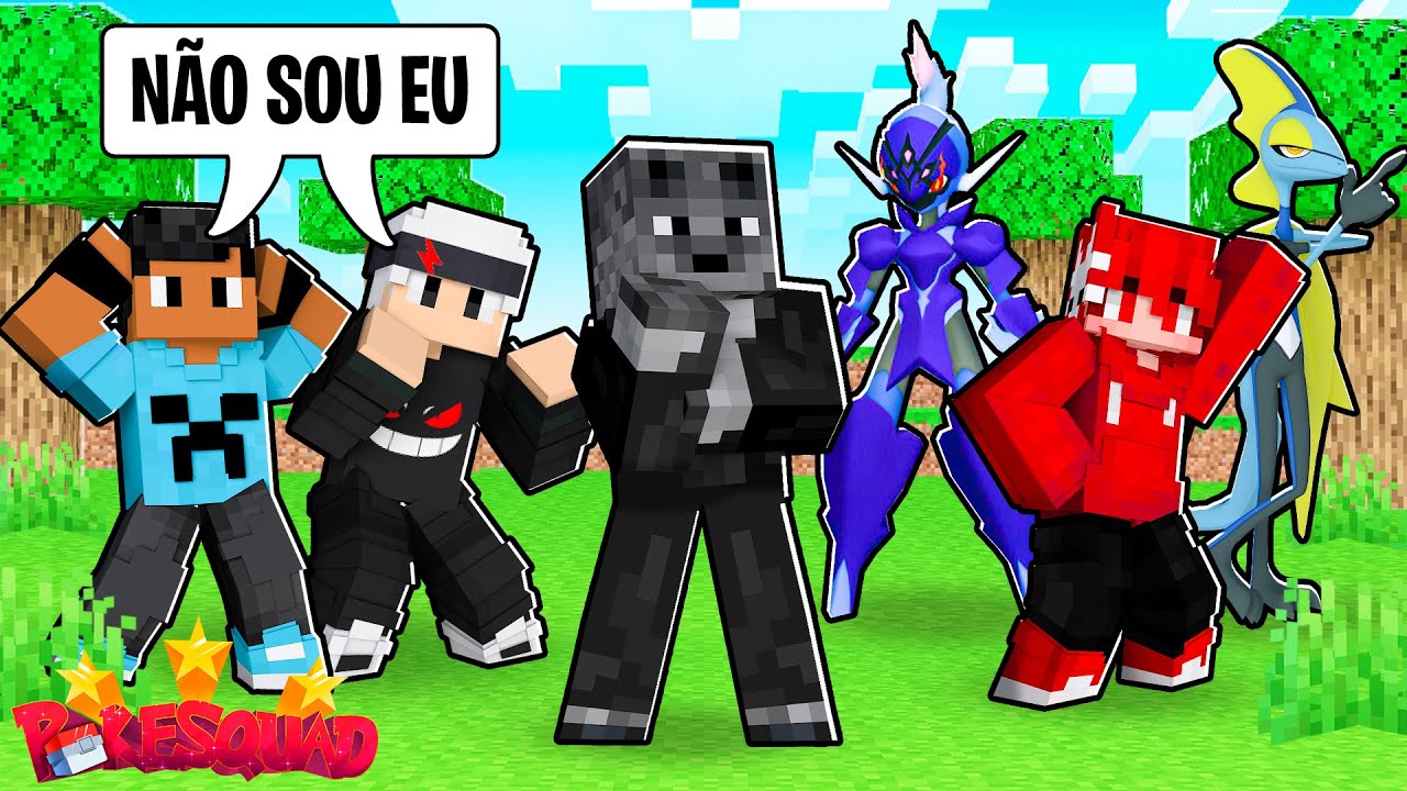 Descobri o Verdadeiro TRAIDOR da ALIANÇA ARCEUS da POKESQUAD no Minecraft