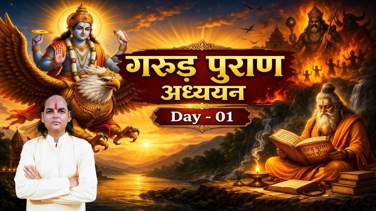 गरुड़ पुराण अद्धयन - Day -01  Garud Puran Study - Day -01