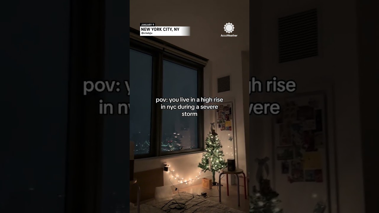 NYC High Rise Apartment Creaks & Sways During Storm