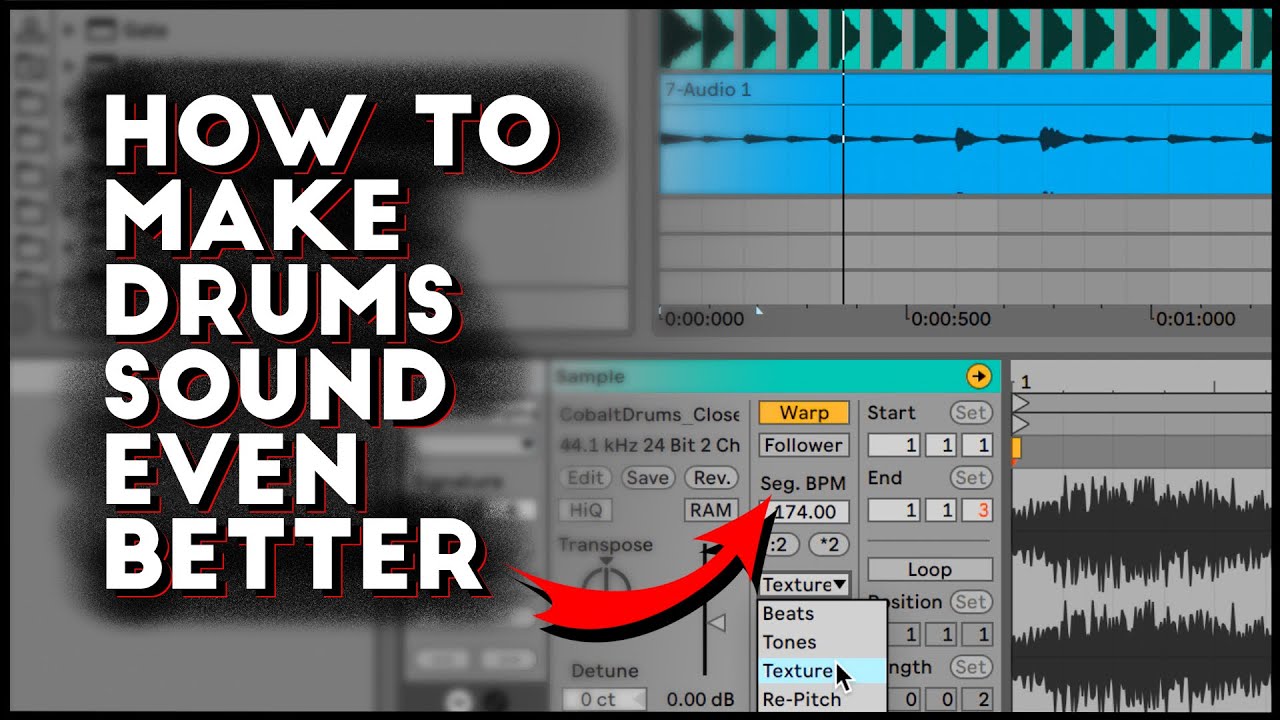 How to make Drum & Bass Drums sound EVEN BETTER!