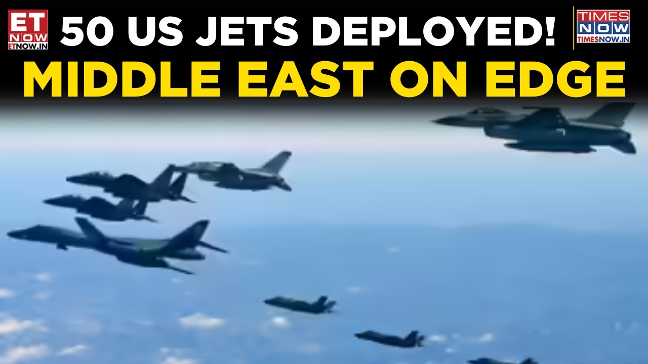 Middle East on Edge: Trump’s 50-Jet Deployment Sparks Global Alarm | Donald Trump | World News