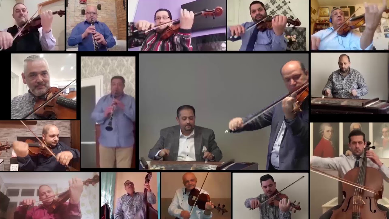 100 Tagú Cigányzenekar Szólistái otthoni karantén viedó koncert