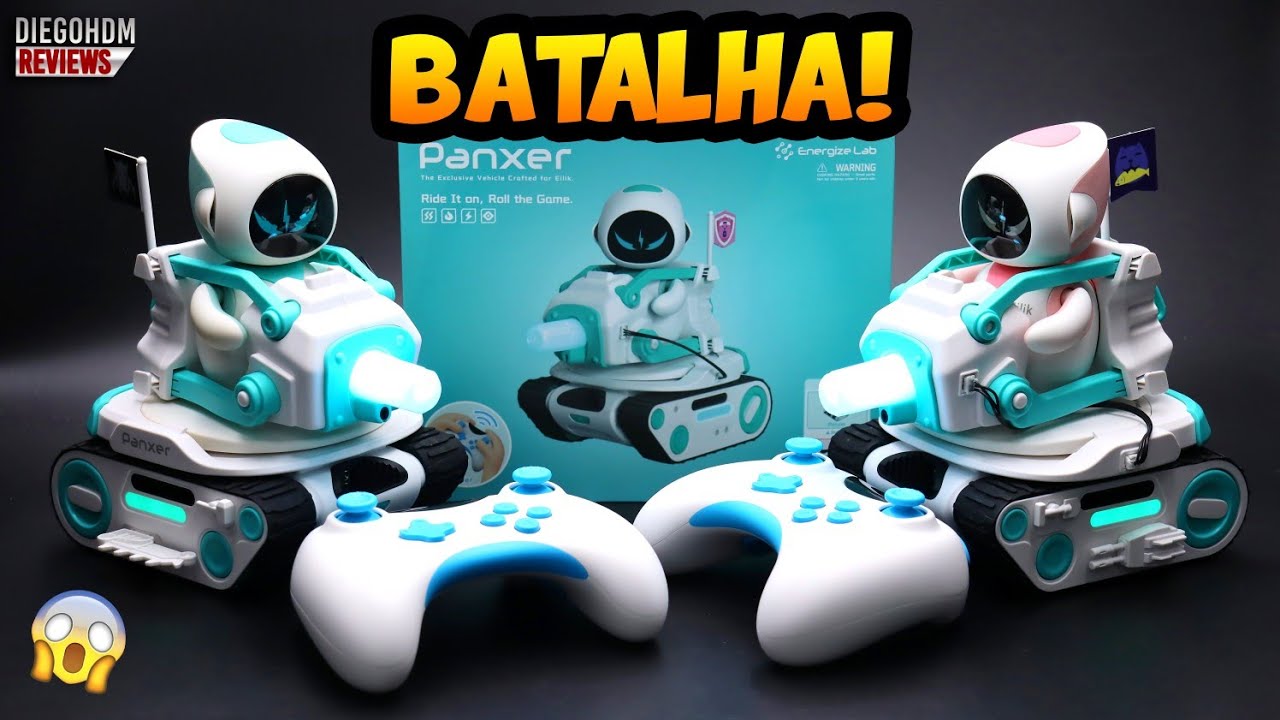 РОБОТ EILIK: Сражайтесь с танками PANXER! #eilik #робот #битва